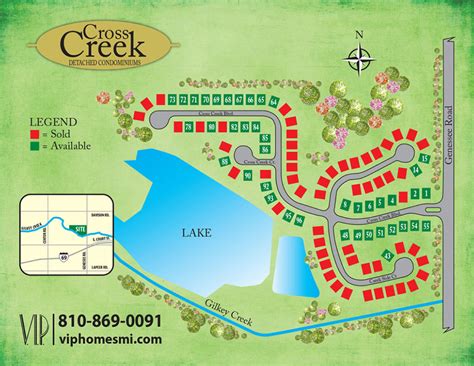 Cross-Creek-Site-Plan | VIP Homes, Inc.