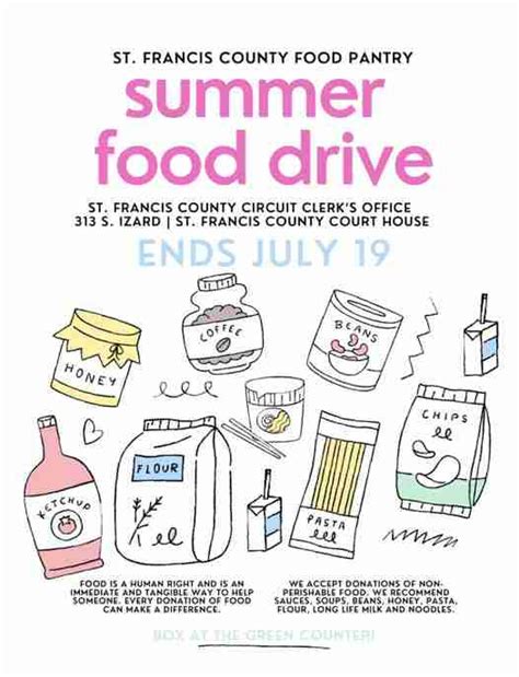 St. Francis County Circuit Clerk's Office hosting summer food drive for local pantry | Wynne ...