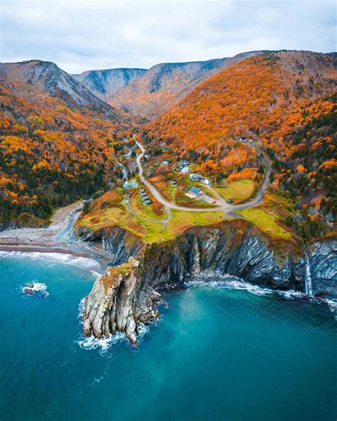 Meat Cove in autumn, Nova Scotia, Canada by Tom Cochrane : r/pics