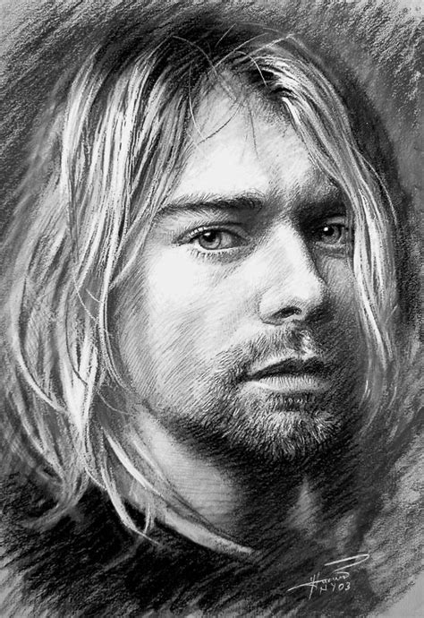 Kurt Cobain Drawing by Viola El - Fine Art America