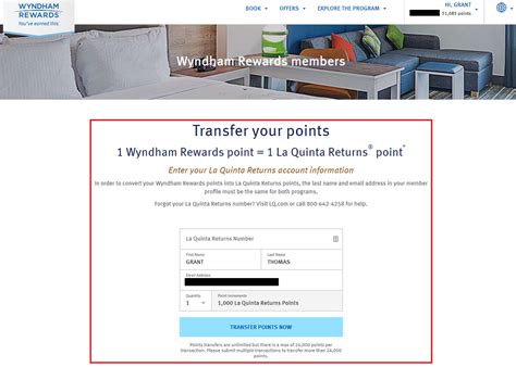Step by Step Guide for Wyndham Rewards to/from La Quinta Returns Status ...