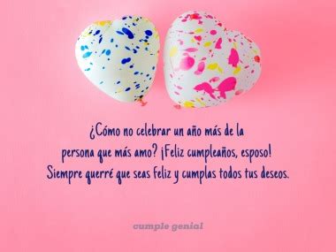 Feliz Cumpleanos Esposo Frases