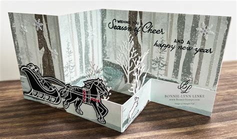 HORSE & SLEIGH CHRISTMAS CARDS