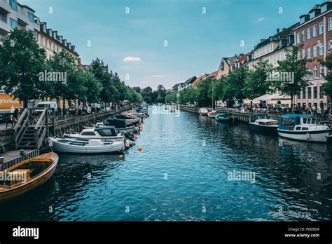 Christianshavn Canal, Copenhagen, Denmark Stock Photo - Alamy