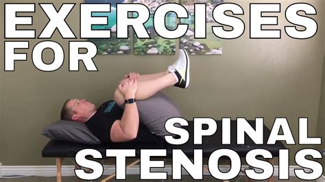 Spinal Stenosis Relief Exercises - YouTube