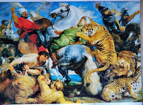 A Missing Piece in the 5000, MB, Tiger Hunt, by Rubens - Rare Puzzles