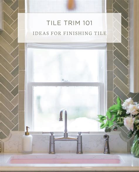 Types of Tile Trim | 8 Ways of Installing Tile Trim – Mercury Mosaics