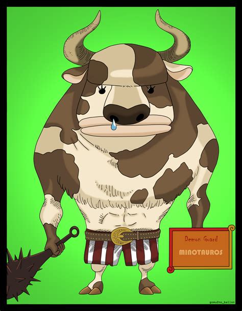 One Piece: The Mighty Cow by gomu2no-ballon on DeviantArt