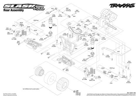 Traxxas Slash 4x4 Exploded View