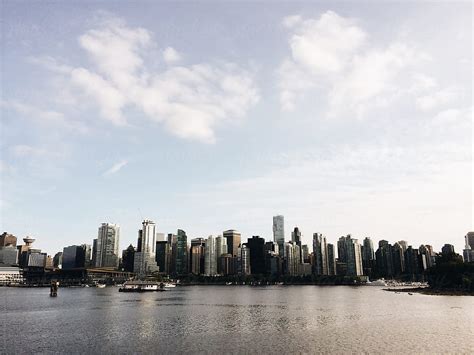 "Vancouver BC Skyline" by Stocksy Contributor "Jesse Morrow" - Stocksy