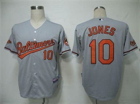 Orioles #10 Adam Jones Grey Cool Base Stitched Youth MLB Jersey | Best ...