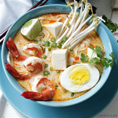 Bam's Kitchen - Gluten-Free Coconut Curry Laksa - Bam's Kitchen