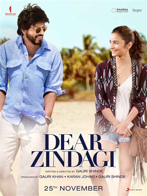 Dear Zindagi Second Poster Comes As A Breath Of Fresh Air On Monday