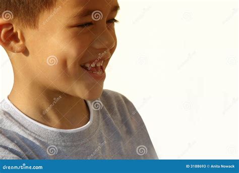 Happy and laughing boy stock image. Image of health, happiness - 3188693