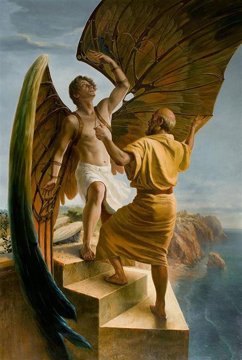 Icarus And Daedalus by andrianart on DeviantArt