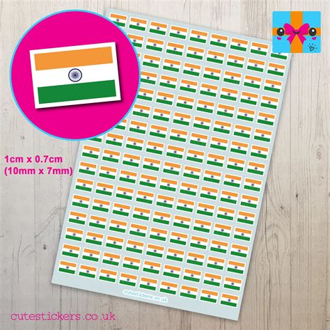 Indian Flag Stickers - Cute Stickers