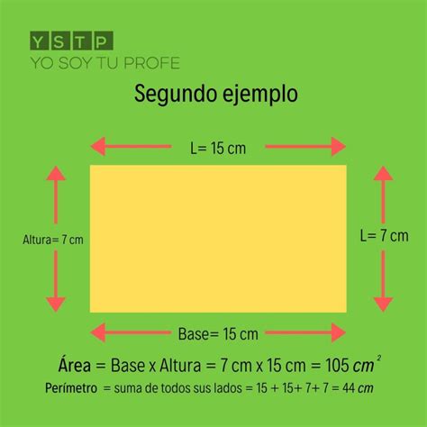 Formula Para Calcular El Area Y Perimetro De Un Rectangulo - Design Talk