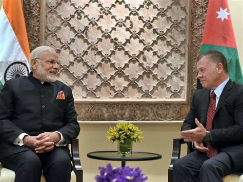 Jordanian King Abdullah’s visit to India : Focus on West Asia as ...