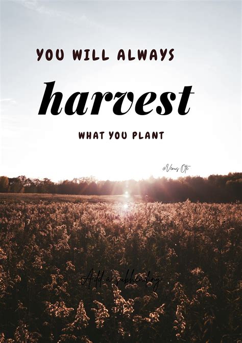 You harvest what you plant Morning Quotes, Harvest, Plants, Poster, Plant, Billboard, Planets