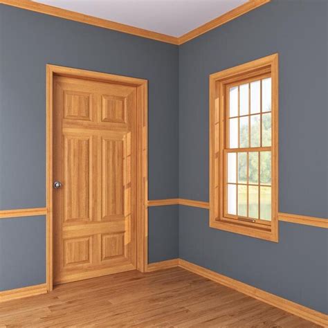 1/2-in x 3-1/4-in x 8-ft Stained Oak Baseboard Moulding in the ...