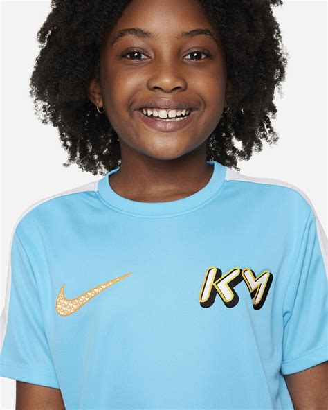Nike Kylian Mbappe Shirt Kids (FD3146-416) Baltic Blue/White au ...