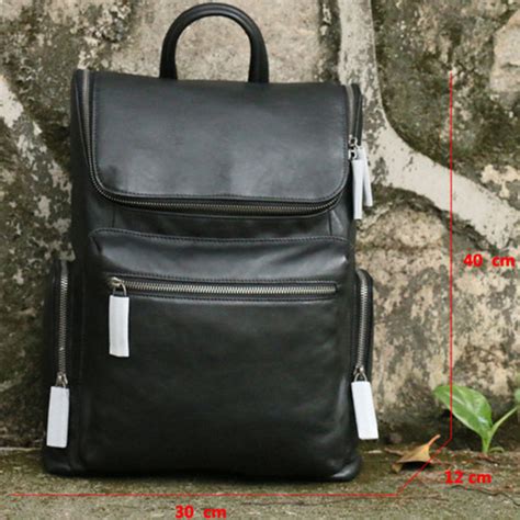 Vintage Ladies Genuine Leather Backpacks With Laptop Compartment Purse – igemstonejewelry