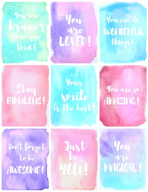 Printable Compliment Cards For Students - Printable Card Free