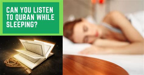 Can You Listen to Quran While Sleeping? Things You Should Know About ...