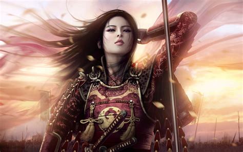 Legend of the Five Rings: Samurai Warrior HD Wallpaper by Mario Wibisono