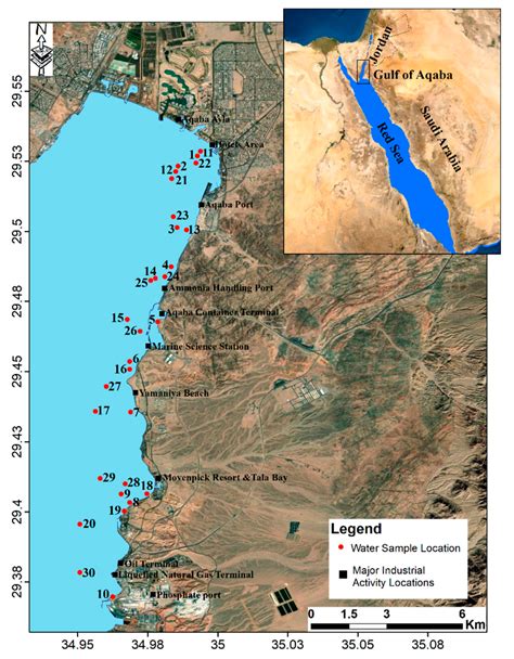 Gulf of aqaba port map - googlesand