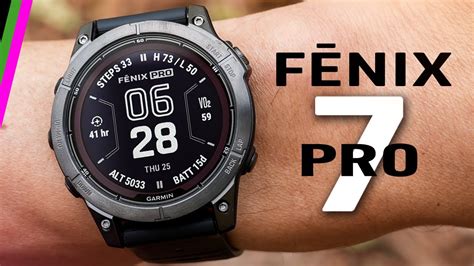 Garmin Fenix 7 PRO In-Depth Review // New MIP Display, Next-Gen HR, New ...