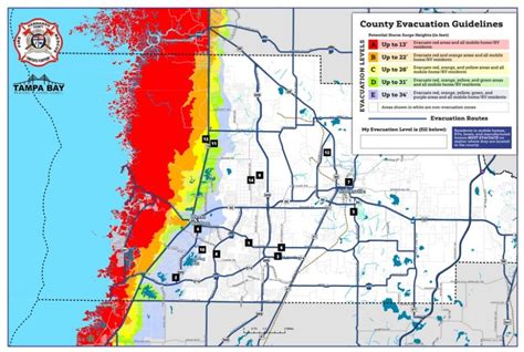 Evacuation orders are issued for several counties in the greater Tampa ...