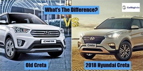 Hyundai Creta Facelift Vs Creta Old: Comparison Report » Car Blog India