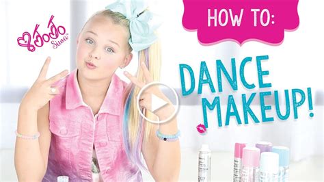 How To Create The Perfect JoJo Siwa Dance Make-Up | Make-Up Tutorial | C... | Dance makeup, Jojo ...