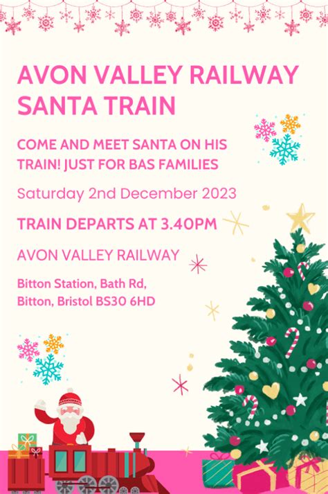 Meet Santa on his Train at Avon Valley Railway! at Avon Valley Railway ...