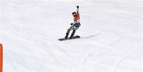 Double Gold! Ester Ledecká Makes Olympic History with Snowboarding Win - Prague, Czech Republic