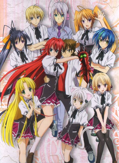 High School Dxd Anime Characters