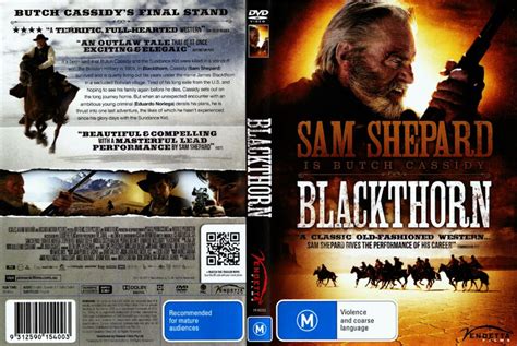 Blackthorn (2011) WS R4 - Movie DVD - CD Label, DVD Cover, Front Cover