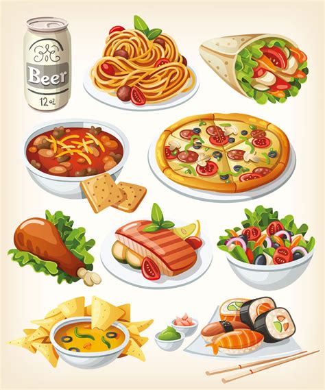 Free food food clip art free downloads fast food clipart vector vector 2 – Clipartix