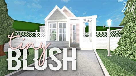 Roblox Bloxburg Mansion Modern Blush House