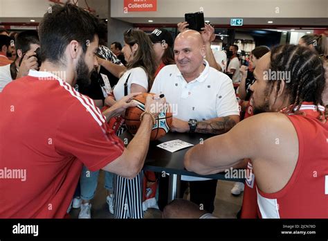 Lisbon, 06/14/2022 - Signing Session of Benfica Basketball Players ...