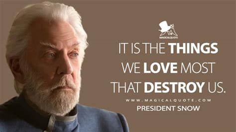 President Snow Hunger Games Quotes