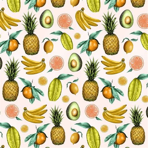 Portfolio — Haliard | Fruit wallpaper pattern, Fruit illustration, Fruit wallpaper