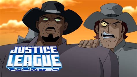 The League fights in the Wild Wild West with Jonah Hex | Justice League Unlimited - YouTube