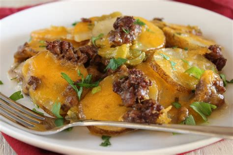 Kittencal's Scalloped Potato and Ground Beef Casserole Recipe - Food.com