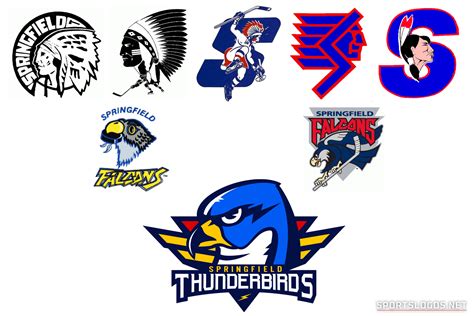 AHL: Springfield Thunderbirds Announce New Name, Logo – SportsLogos.Net ...