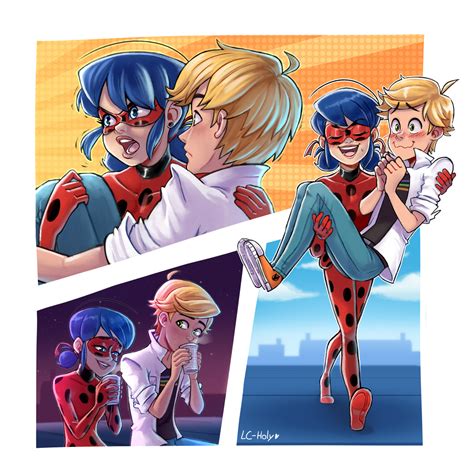 Ladybug and Adrien - Miraculous Ladybug Fan Art (43574096) - Fanpop