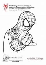 Free Spiderman Printable Coloring Pages sketch template