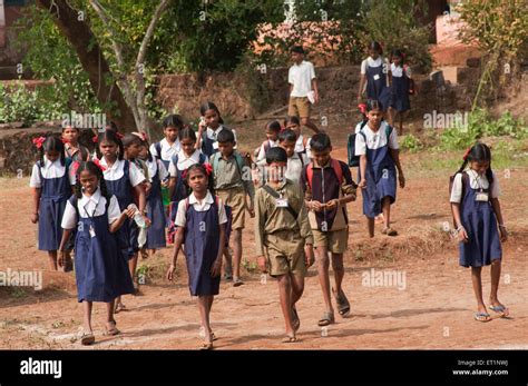 Students of village school in Maharashtra ; India NOMR Stock Photo - Alamy