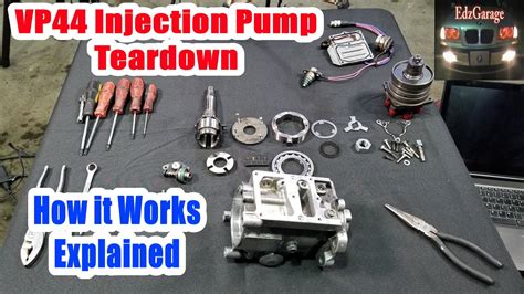 VP44 Injection Pump Teardown - How it Works - YouTube